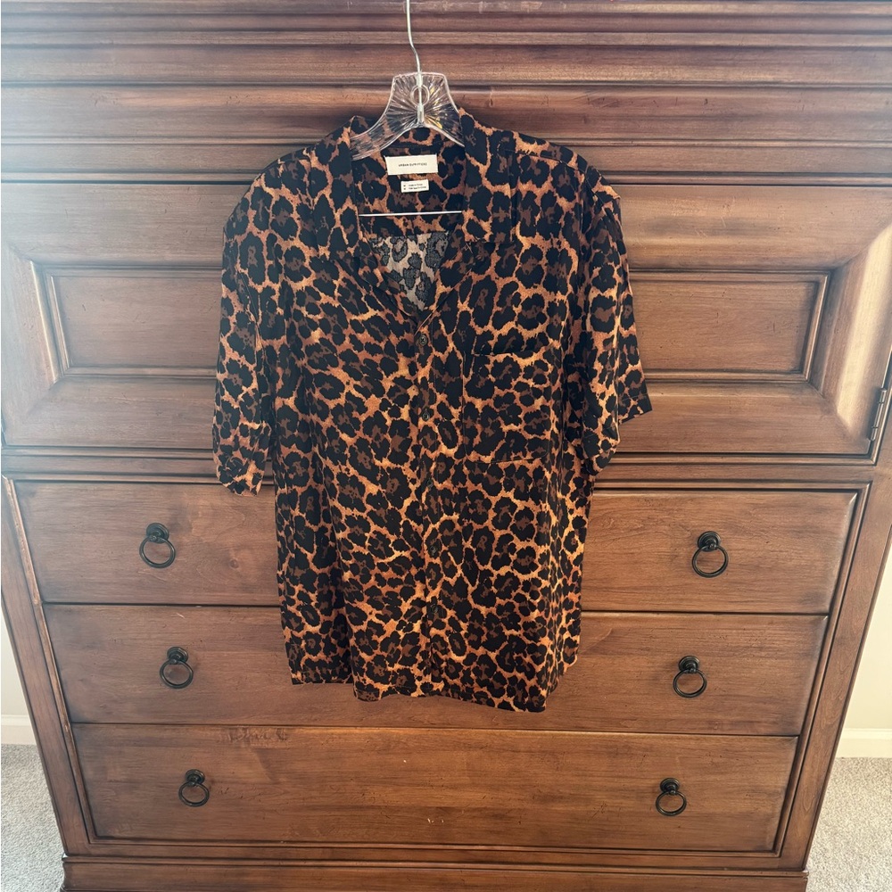 Leopard Print Women's Top